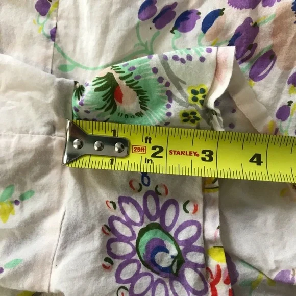 Anthropologie Floral Pajama Shorts - Multicolor - Picture 6 of 7